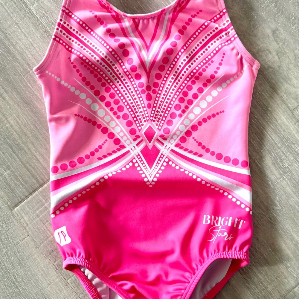 Sylvia P child 4 custom  Gymnastics Leotard